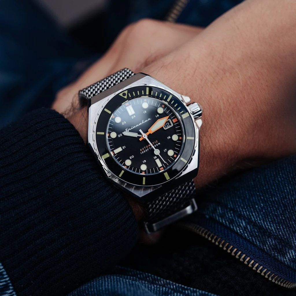 Spinnaker Men's Black Dumas Watch - Image 4