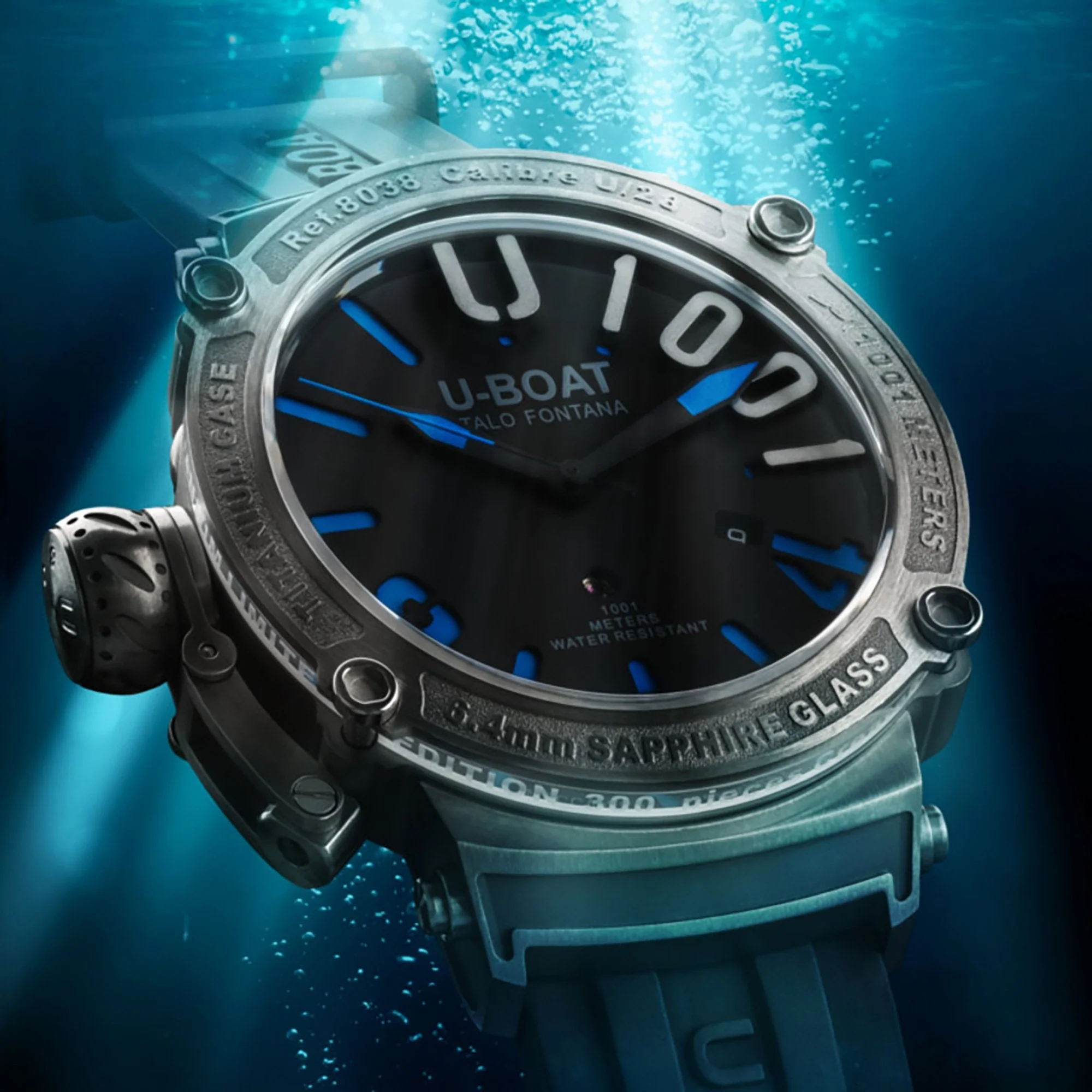 U-Boat Men's Black Classico Watch - Image 4