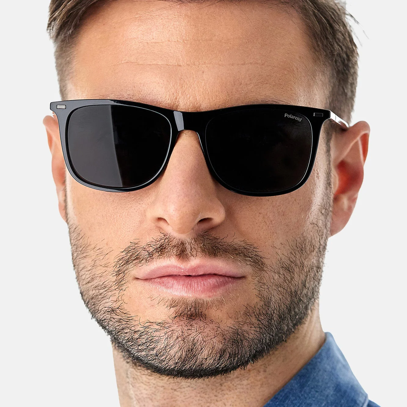 Polaroid PLD 2109/S 807 55M9(PLD47) Unisex Black Sunglasses - Image 7