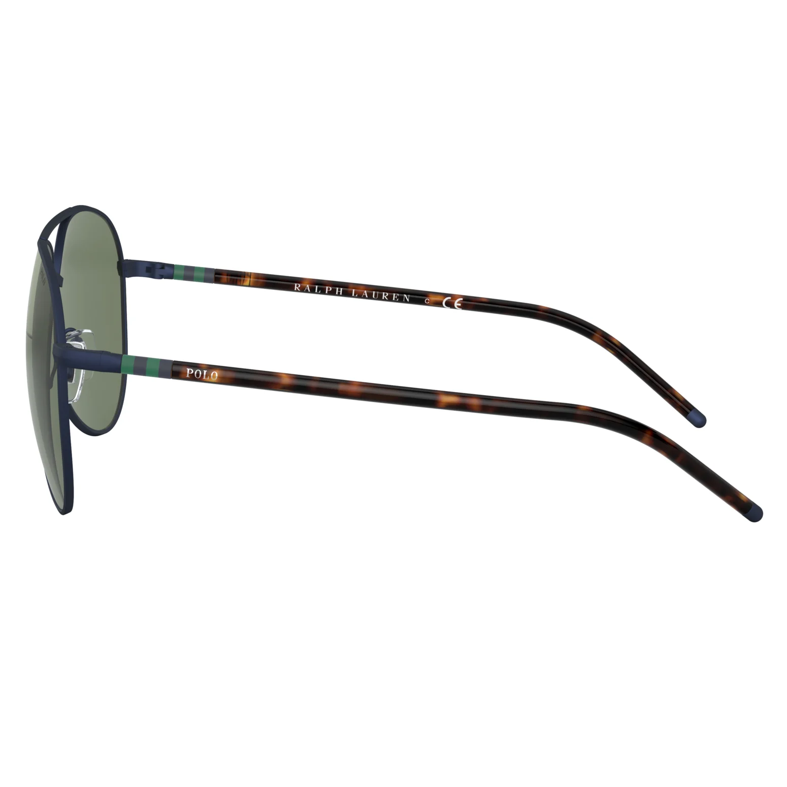 Polo Ralph Lauren (POL06) Men's Matte Navy Blue Sunglasses - Image 4