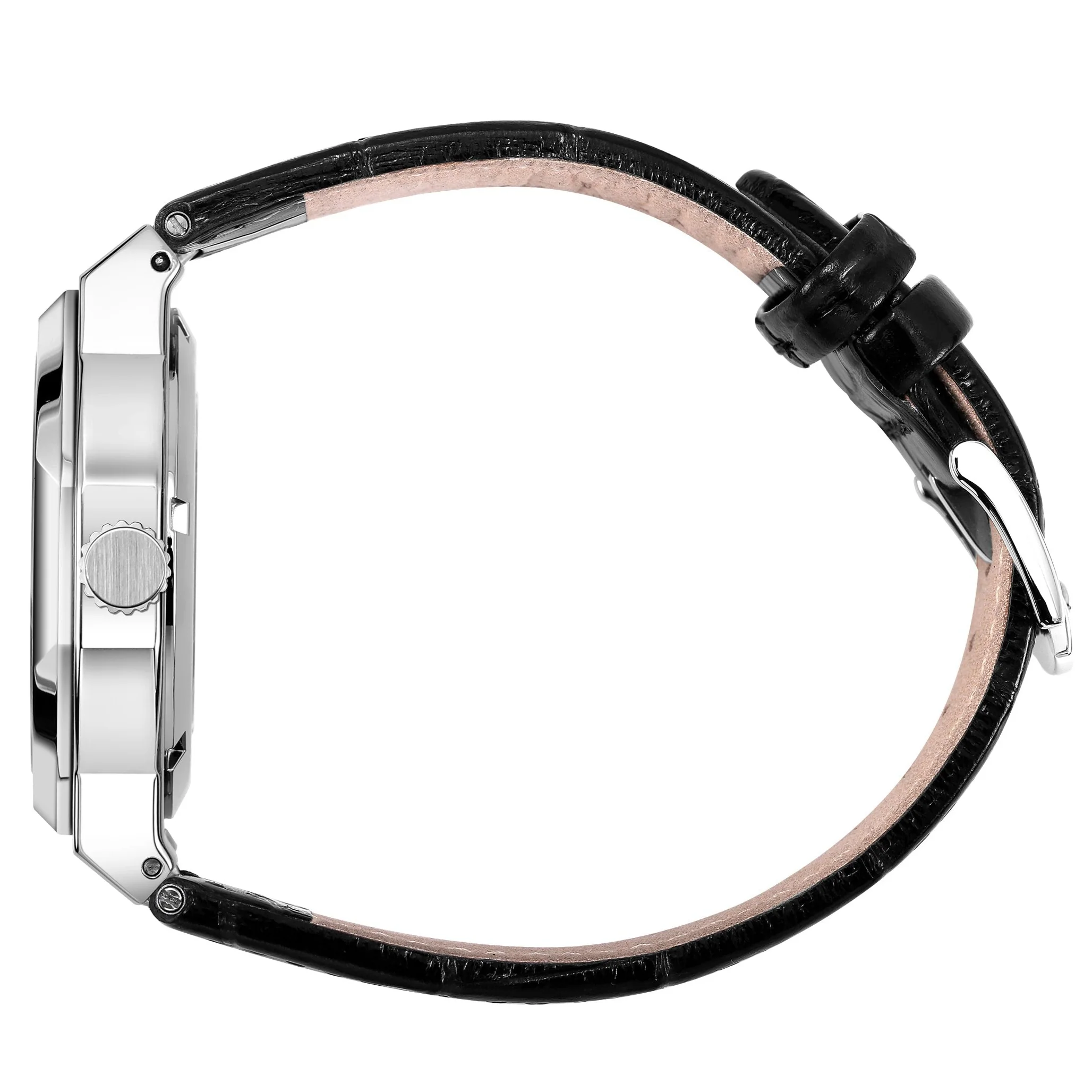 Rotary Regent Men's Black Watch - Image 3