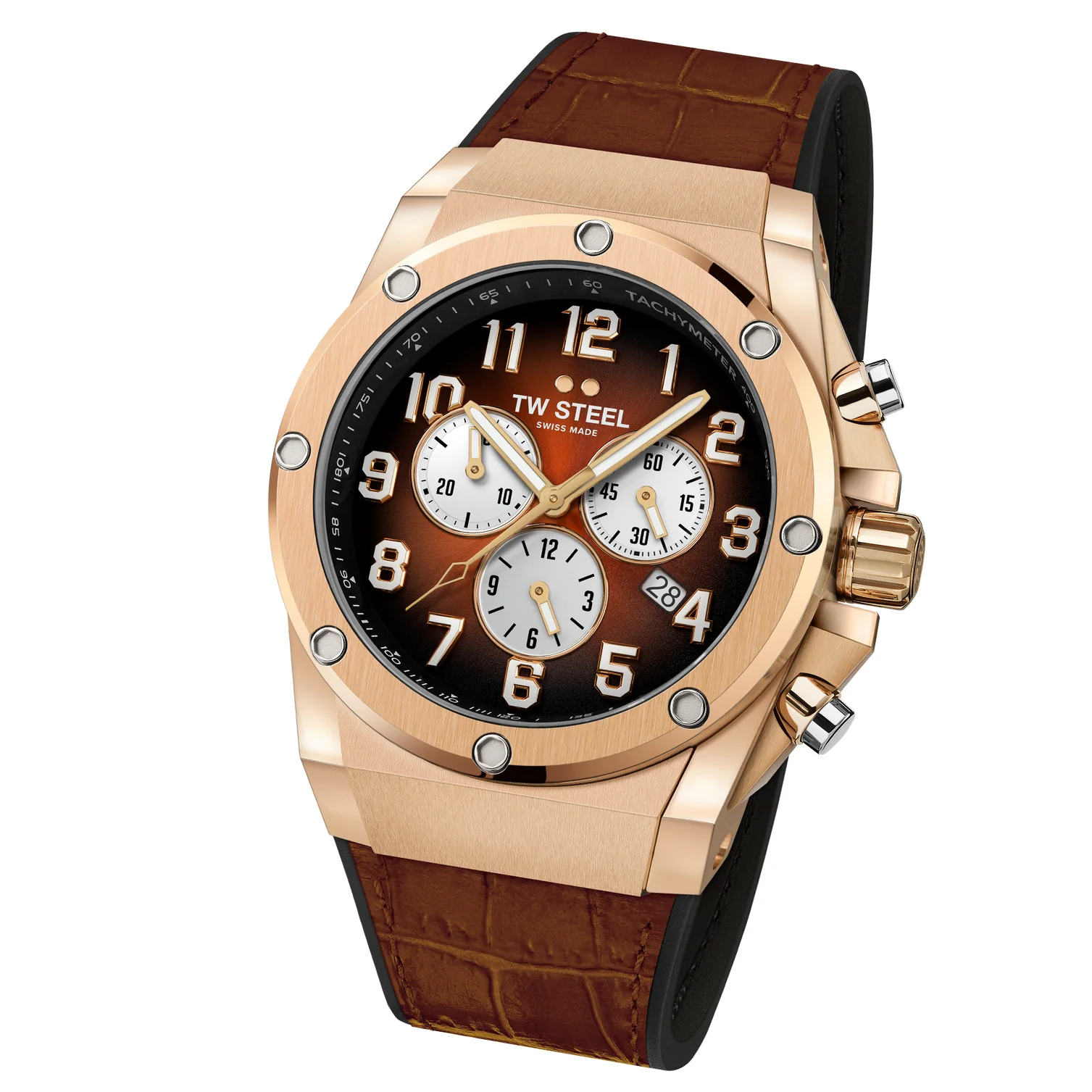 TW Steel Ace Genesis Men's Brown Limited Edition Watch - Image 3