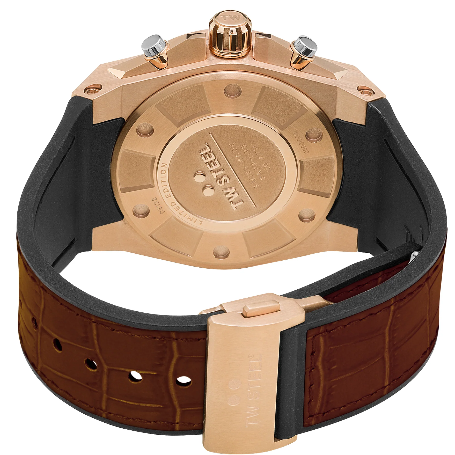 TW Steel Ace Genesis Men's Brown Limited Edition Watch - Image 4