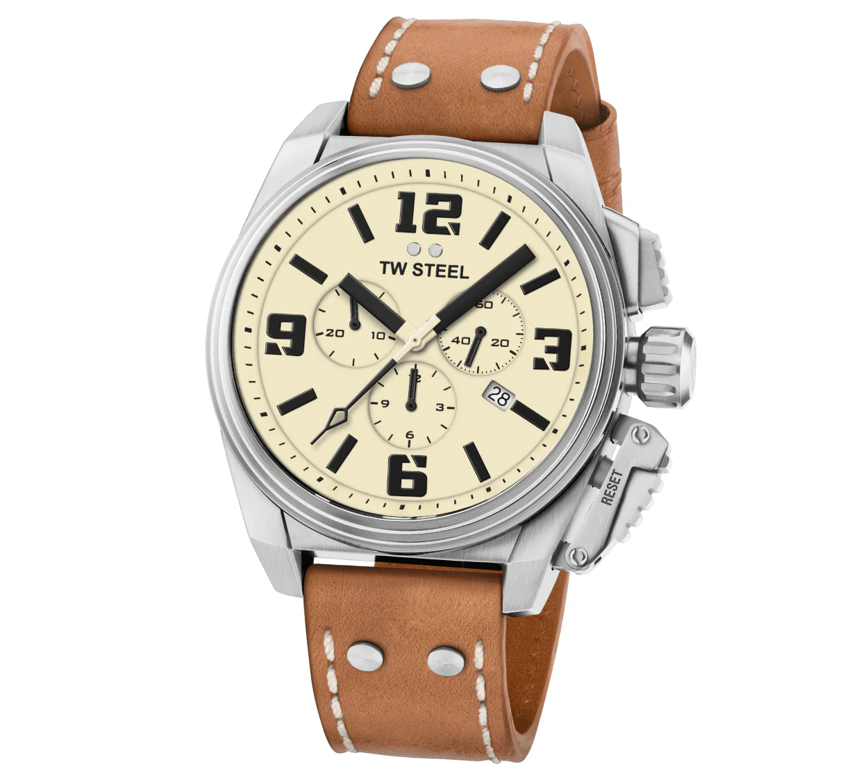 TW Steel Men's Brown Canteen Watch - Image 3