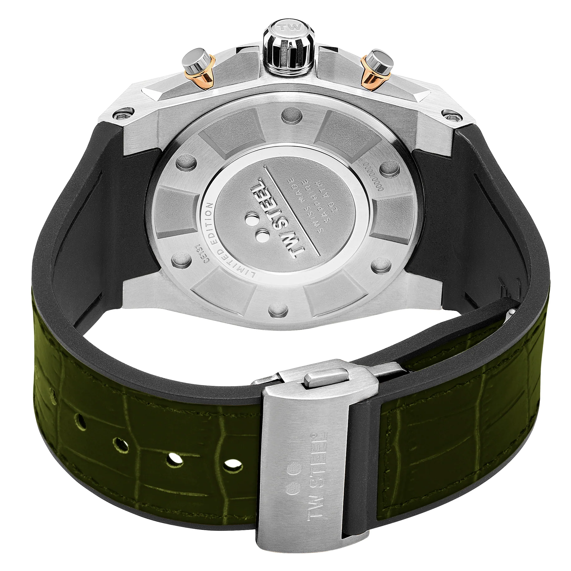 TW Steel Ace Genesis Men's Green Limited Edition Watch - Image 4