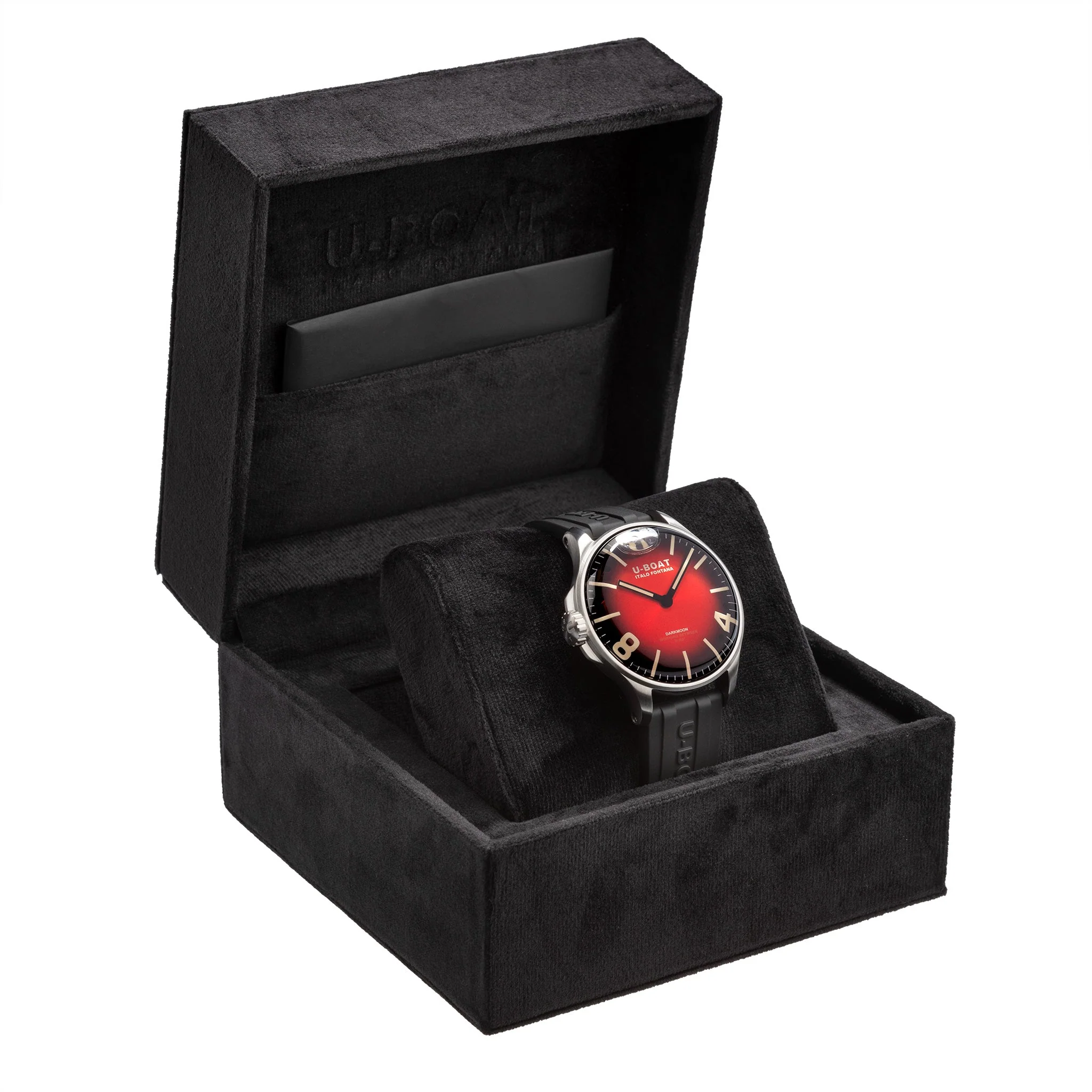 U-Boat Men's Cardinal Red Darkmoon Watch - Image 3
